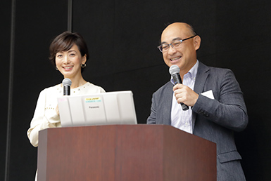 塩田真弓アナウンサー、唐戸智雄プロデューサー